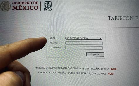 tarjetón digital imss 2023.